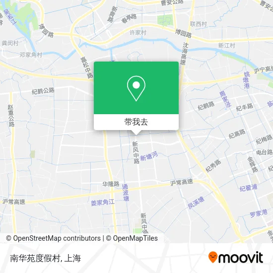 南华苑度假村地图