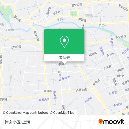 徐谢小区地图