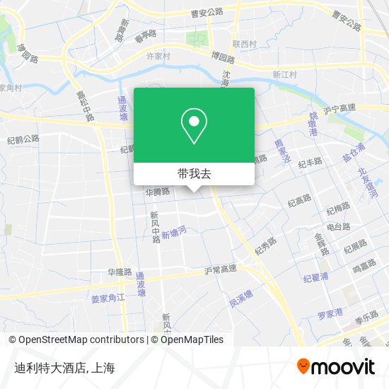 迪利特大酒店地图