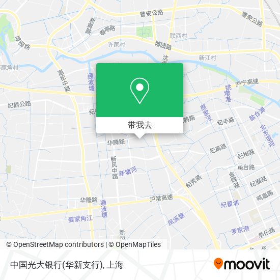 中国光大银行(华新支行)地图