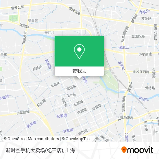 新时空手机大卖场(纪王店)地图