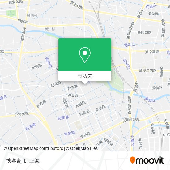 怏客超市地图
