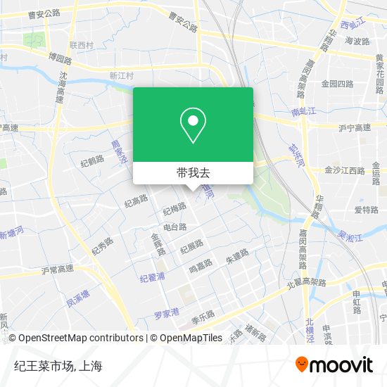 纪王菜市场地图