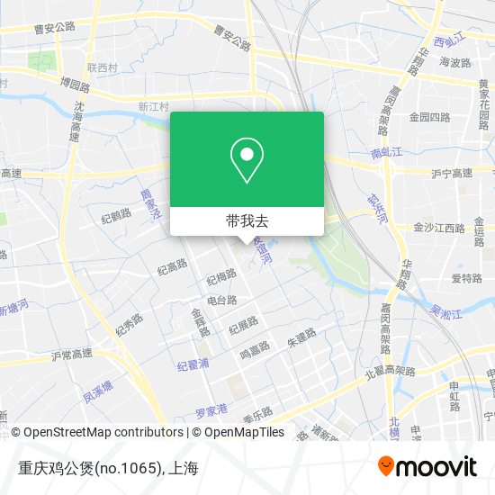 重庆鸡公煲(no.1065)地图