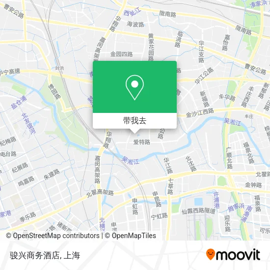 骏兴商务酒店地图