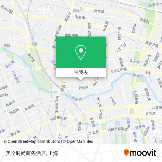 美全时尚商务酒店地图