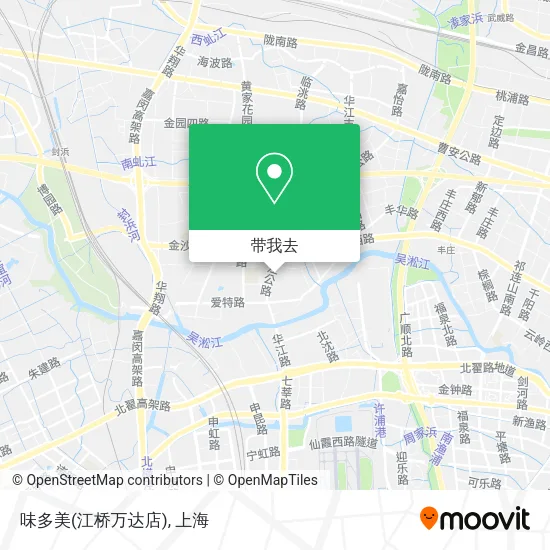 味多美(江桥万达店)地图