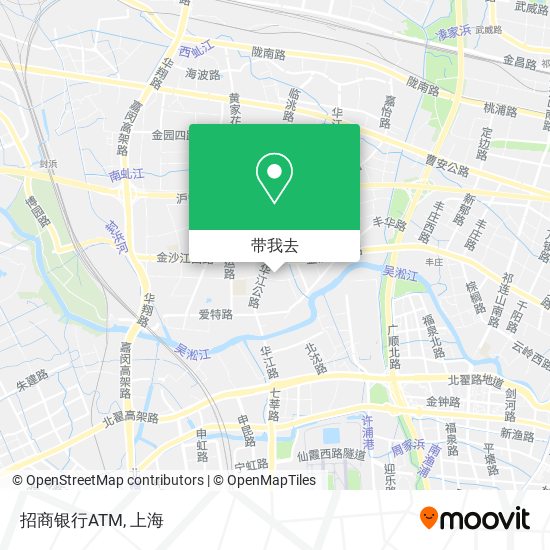 招商银行ATM地图