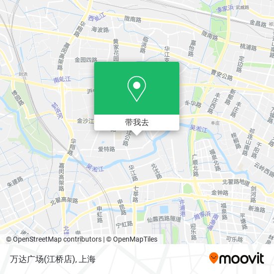 万达广场(江桥店)地图