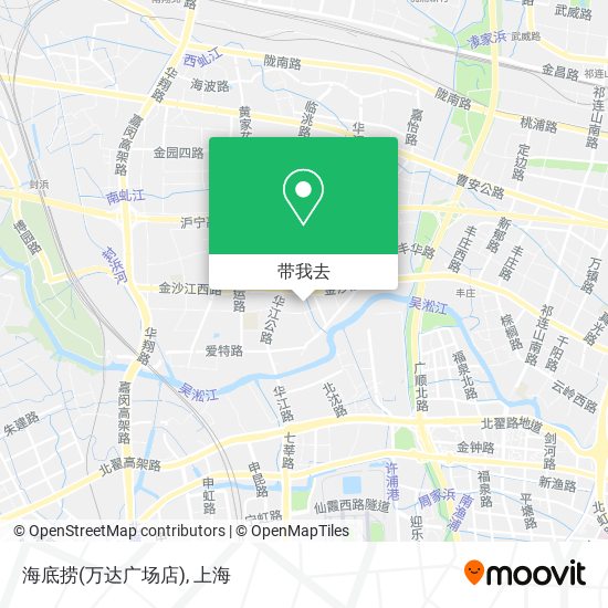 海底捞(万达广场店)地图