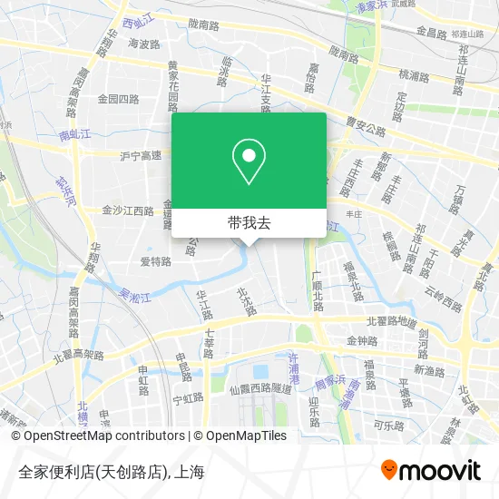 全家便利店(天创路店)地图