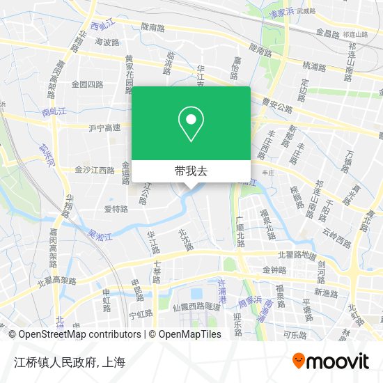 江桥镇人民政府地图