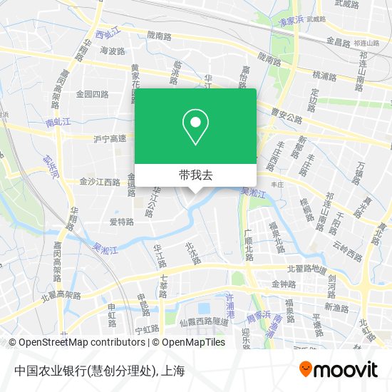中国农业银行(慧创分理处)地图
