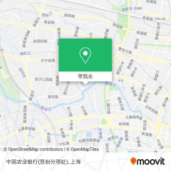 中国农业银行(慧创分理处)地图