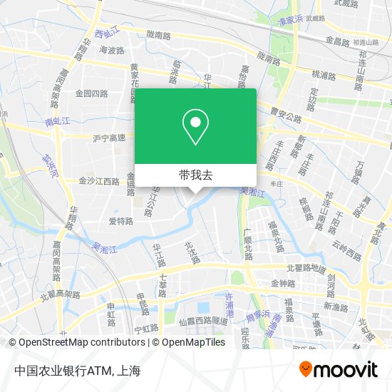 中国农业银行ATM地图