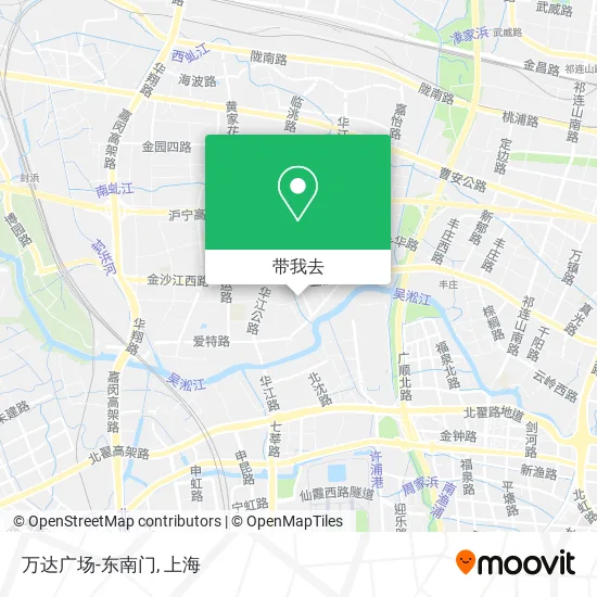 万达广场-东南门地图