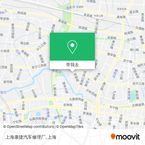 上海康捷汽车修理厂地图