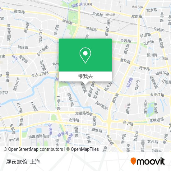 馨夜旅馆地图