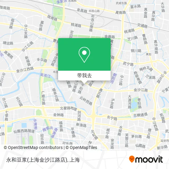 永和豆浆(上海金沙江路店)地图