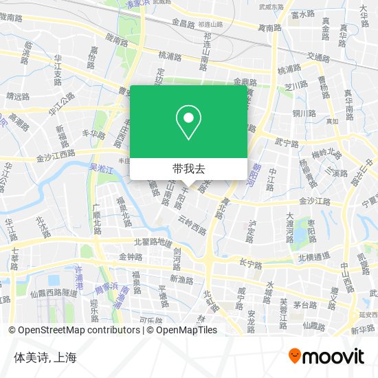 体美诗地图