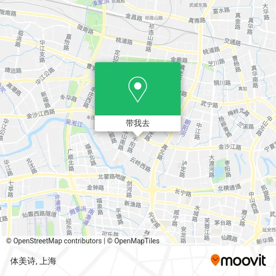 体美诗地图