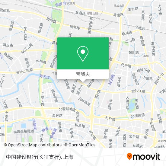 中国建设银行(长征支行)地图