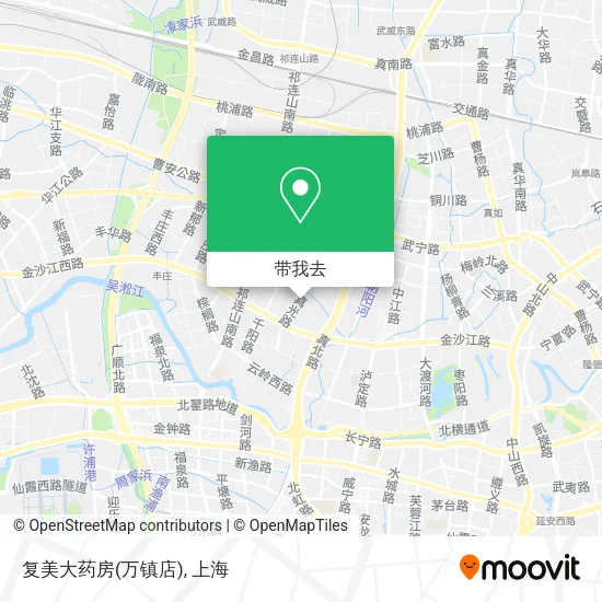复美大药房(万镇店)地图