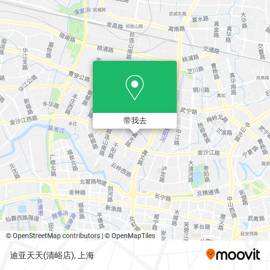 迪亚天天(清峪店)地图