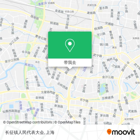 长征镇人民代表大会地图