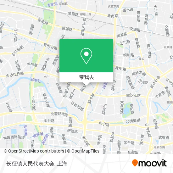 长征镇人民代表大会地图
