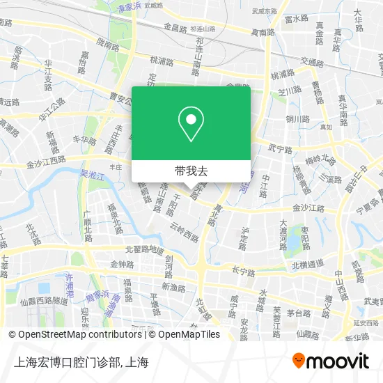 上海宏博口腔门诊部地图
