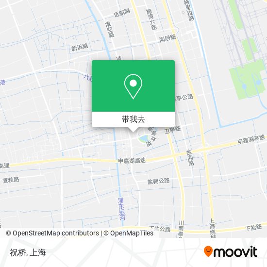 祝桥地图