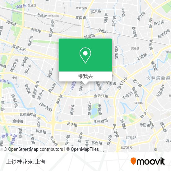 上钞桂花苑地图