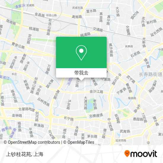 上钞桂花苑地图