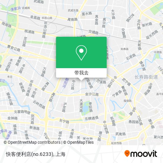 快客便利店(no.6233)地图