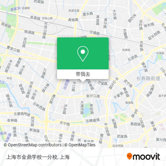 上海市金鼎学校一分校地图