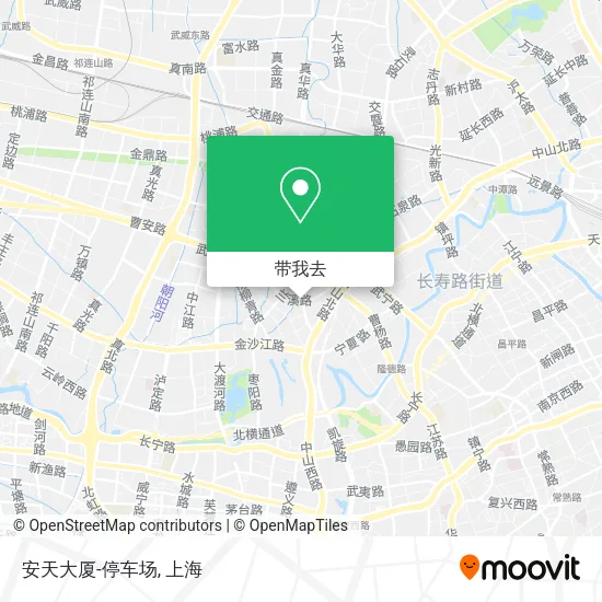 安天大厦-停车场地图
