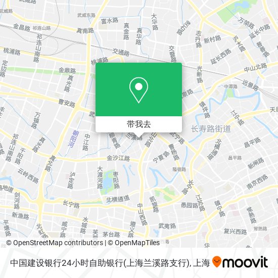 中国建设银行24小时自助银行(上海兰溪路支行)地图
