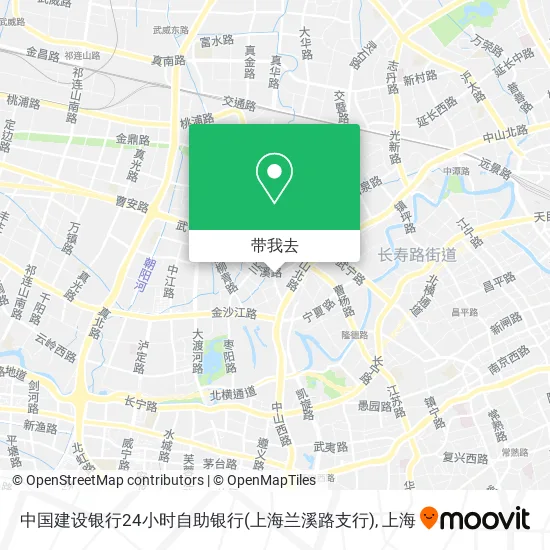 中国建设银行24小时自助银行(上海兰溪路支行)地图