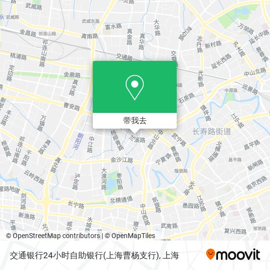 交通银行24小时自助银行(上海曹杨支行)地图