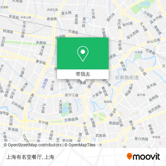上海有名堂餐厅地图