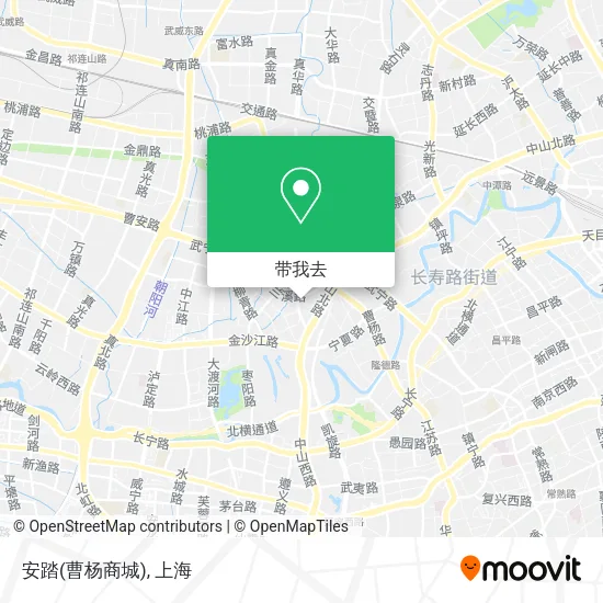 安踏(曹杨商城)地图