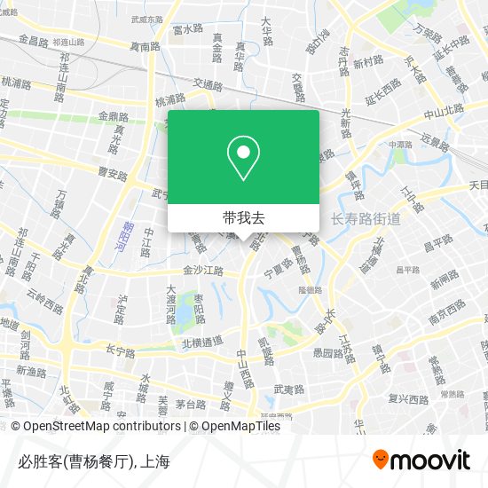 必胜客(曹杨餐厅)地图
