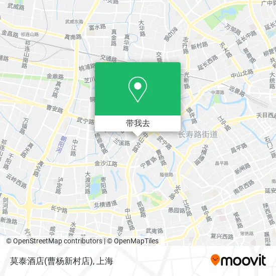 莫泰酒店(曹杨新村店)地图