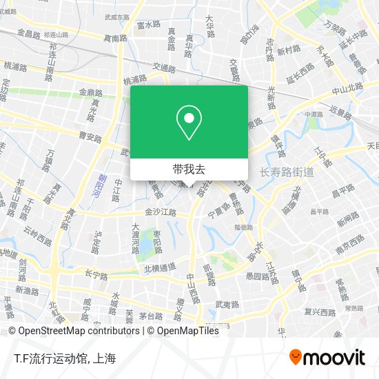 T.F流行运动馆地图