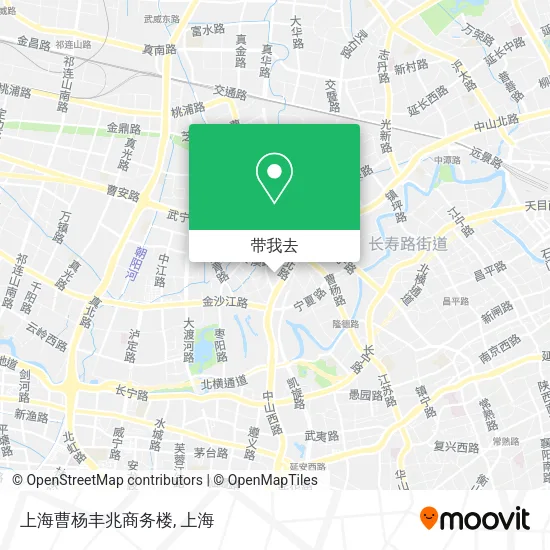 上海曹杨丰兆商务楼地图