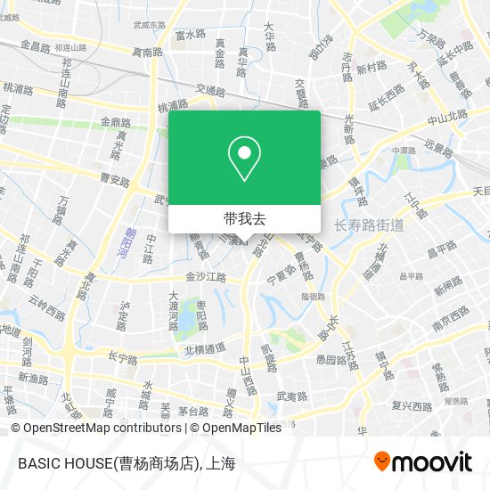 BASIC HOUSE(曹杨商场店)地图