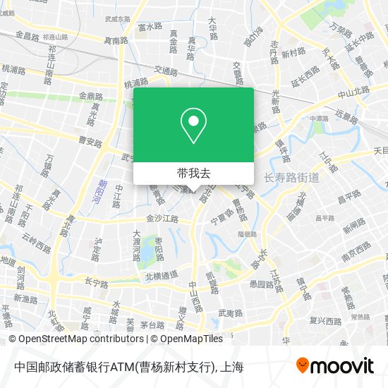 中国邮政储蓄银行ATM(曹杨新村支行)地图