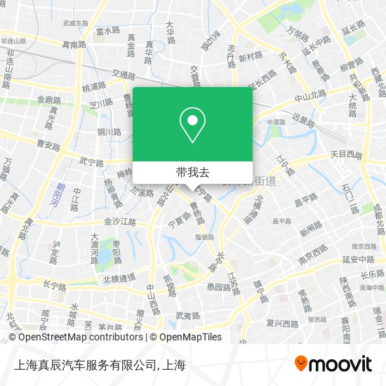 上海真辰汽车服务有限公司地图