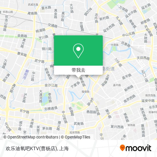 欢乐迪氧吧KTV(曹杨店)地图